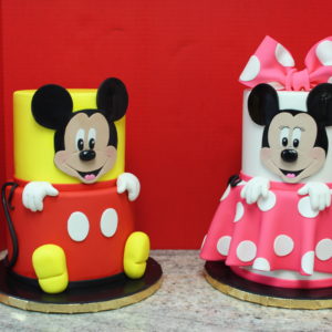 Mickey Minnie Mouse Cake