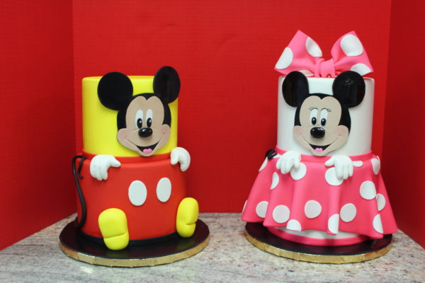 Mickey Minnie Mouse Cake
