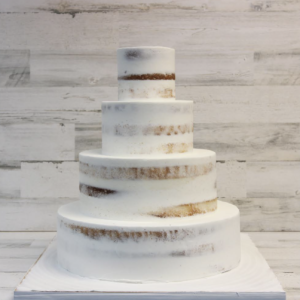 Naked Wedding Cake