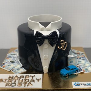 tuxedo cake