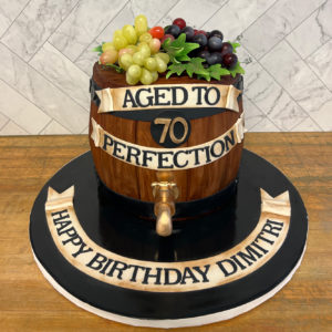 beer birthday cake
