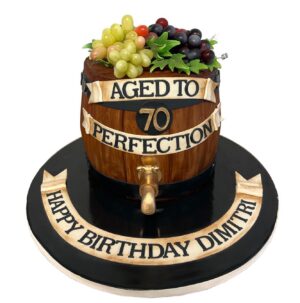 beer birthday cake