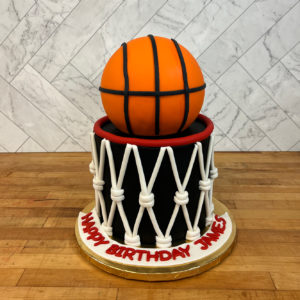 Slam Dunk Birthday Cake - Palermo Custom Cakes