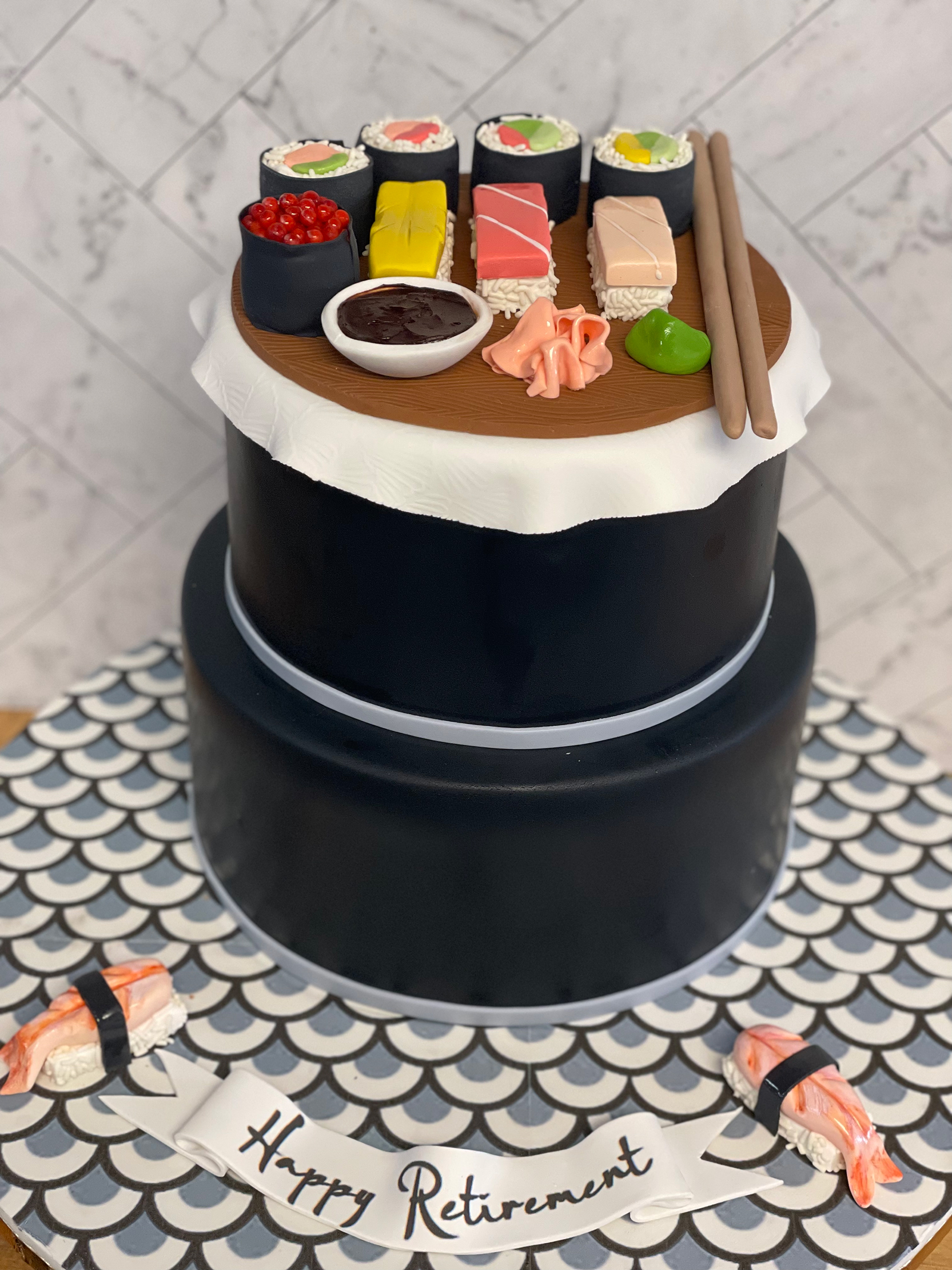 sushi cake