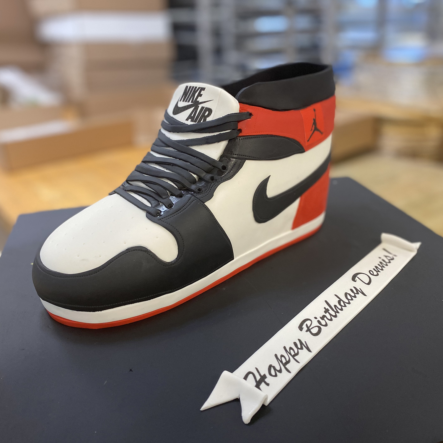 Air Jordan Shoe Birthday Cake