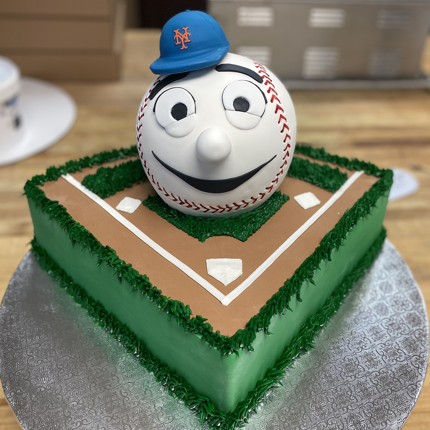 Mets Baseball Cake