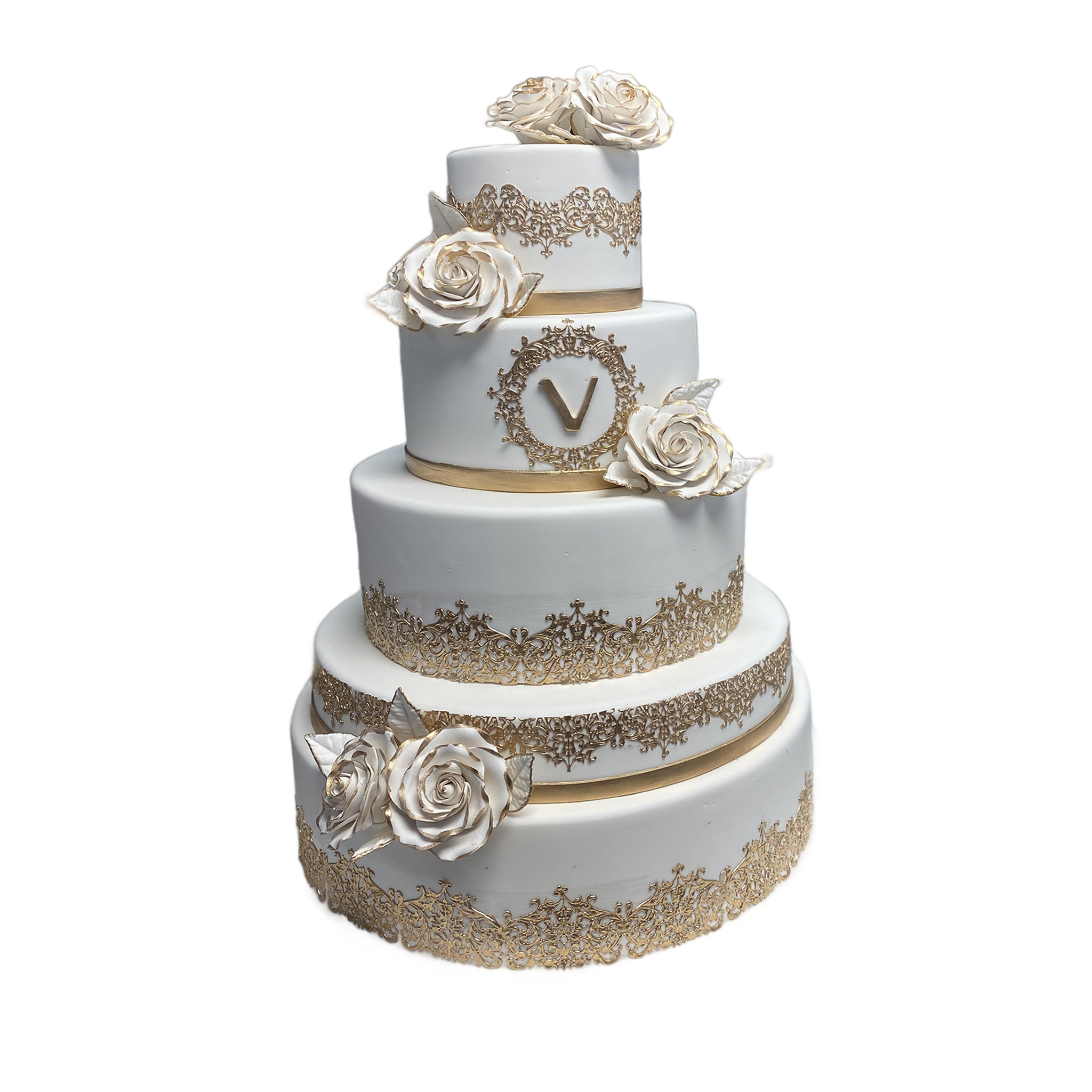 Regal Wedding Cake