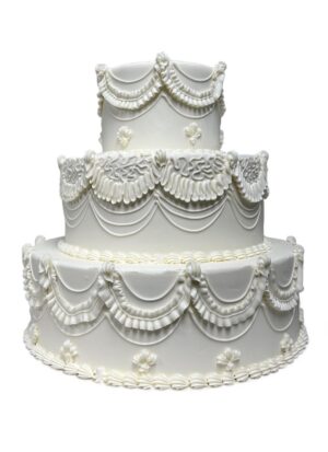 Here Comes The Bride Wedding Cake