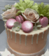 Macaroon Drip Cake