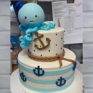 Ahoy! It's a Boy Baby Shower Cake