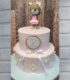 Ballerina Bear Baby Shower Cake