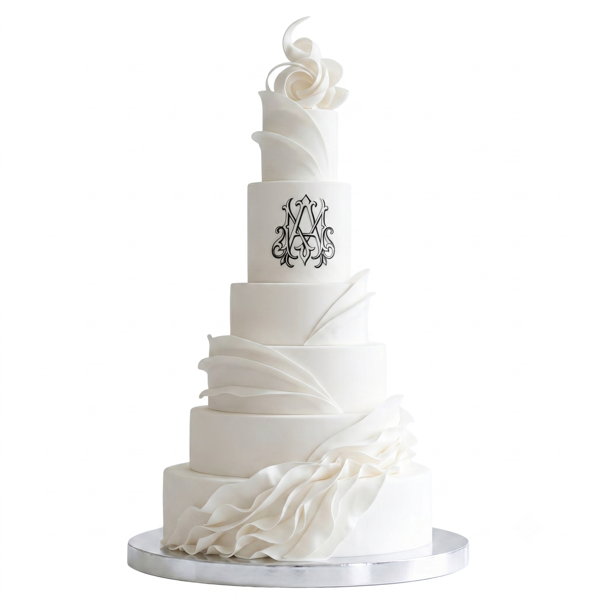 Delicate Beauty Wedding Cake