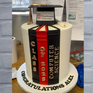 Scholar Graduation Cake