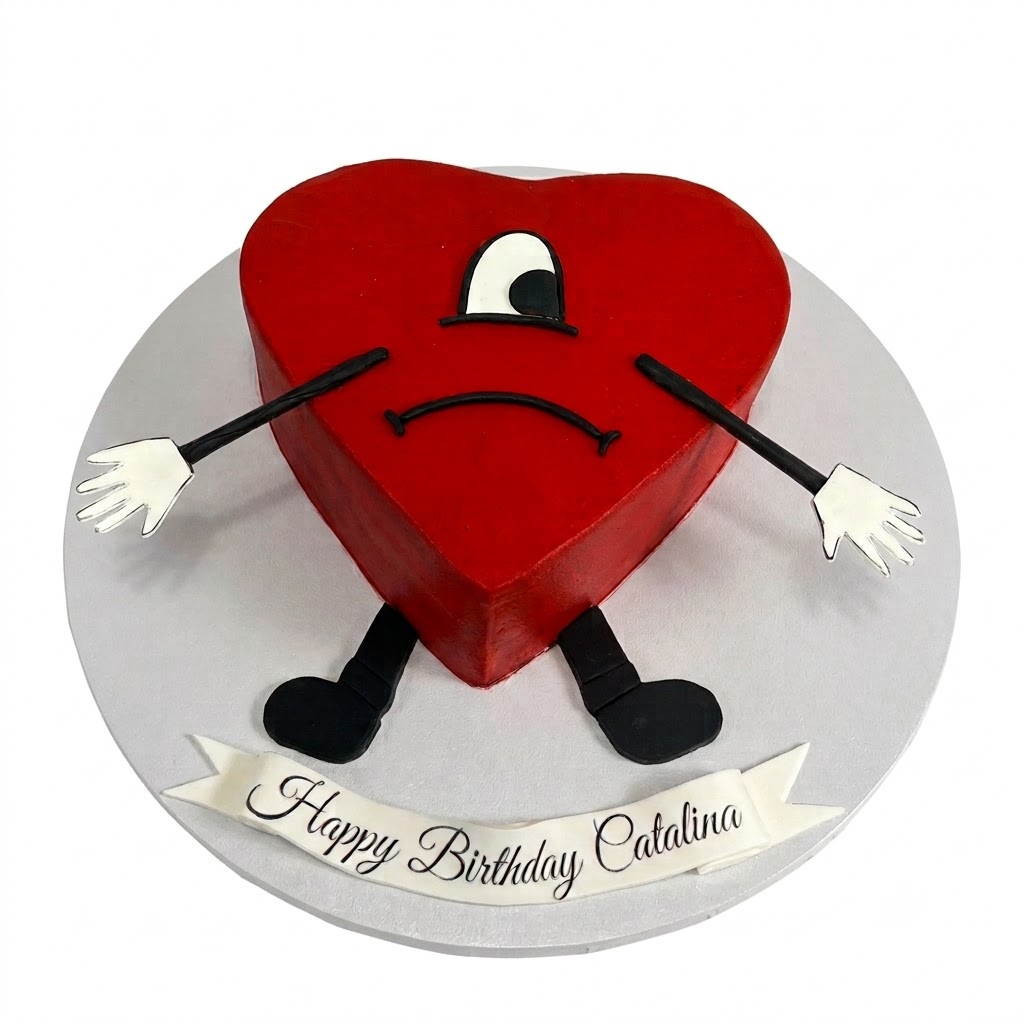 heart cake