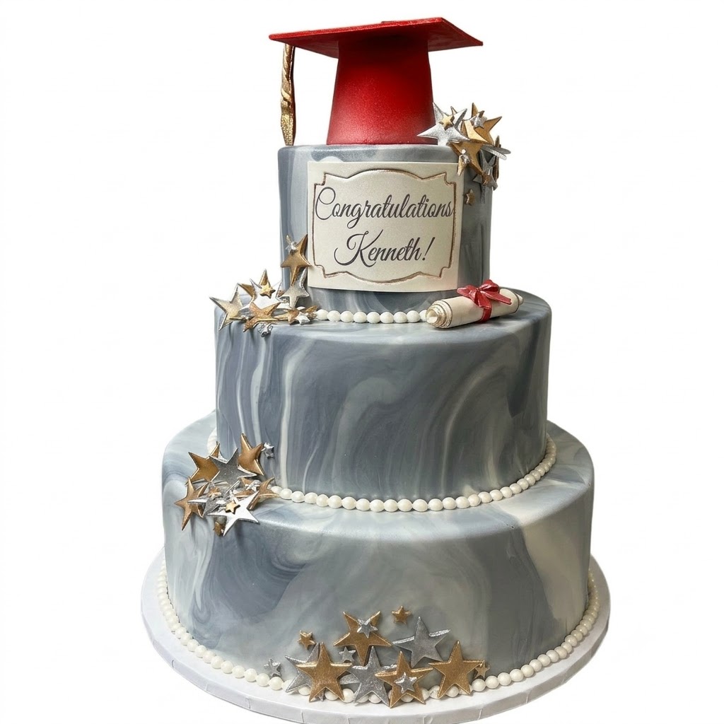 graduation cake