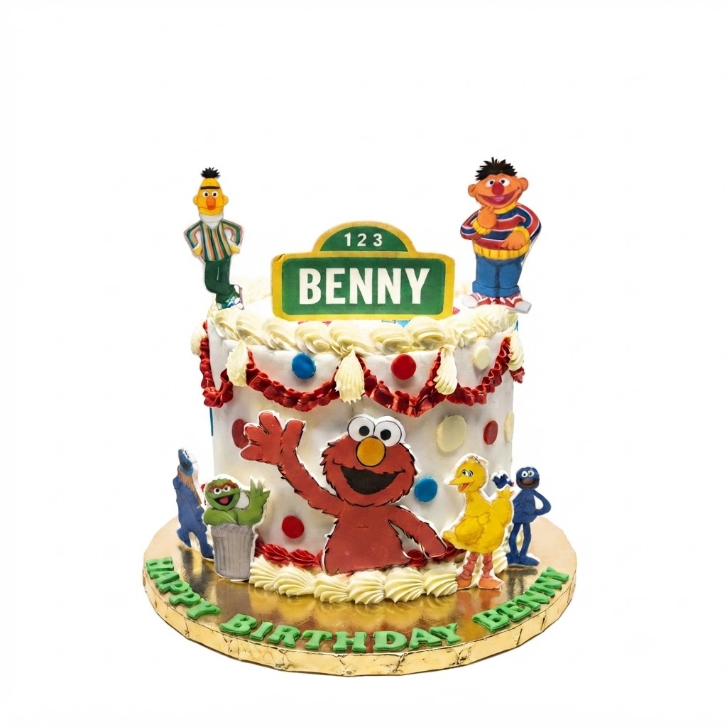 sesame street cake