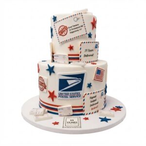 Mailman Cake