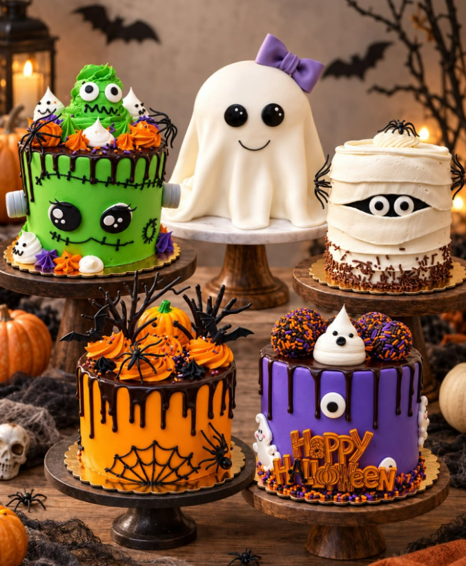 Captivate Party Guests With These Halloween-Themed Cakes