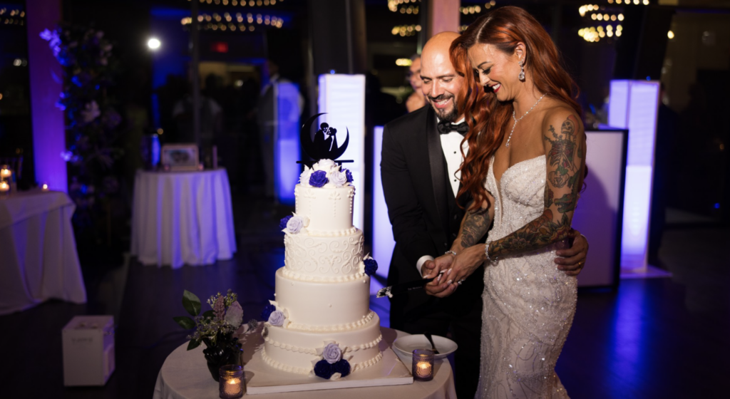 Our Featured Brides & Grooms With Their Palermo’s Wedding Cakes
